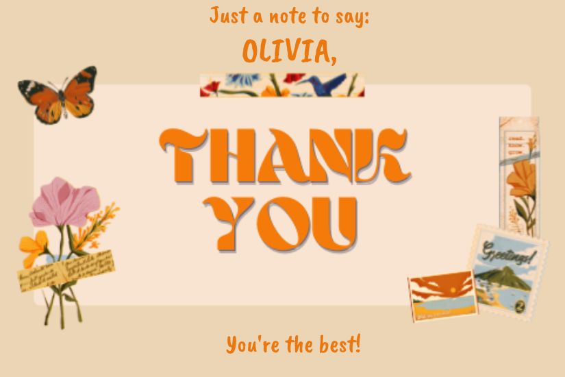 Group Card Design example for various occasions with Gift Collection